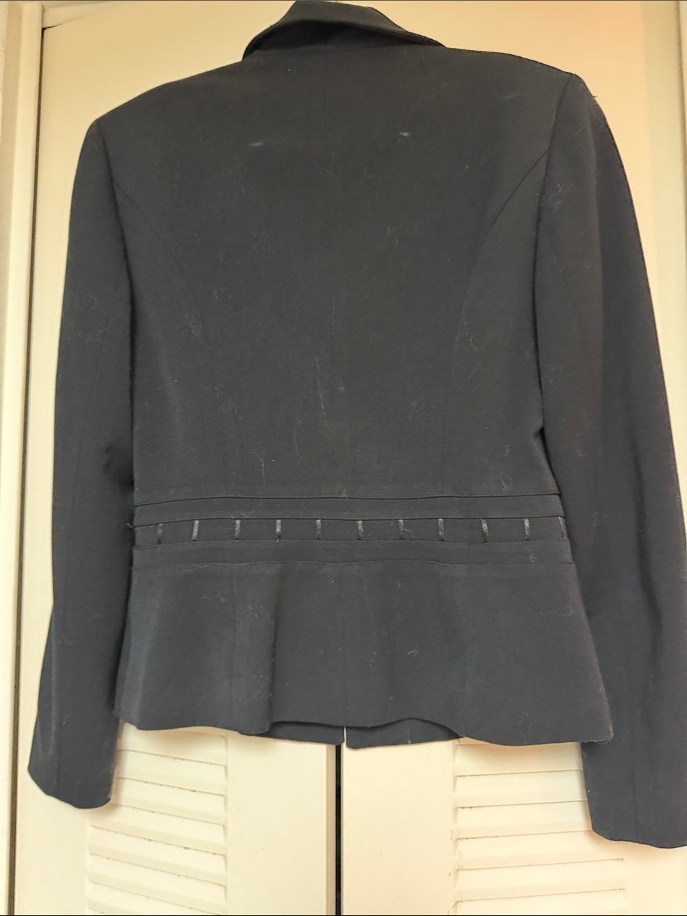 Lena Gabrielle Black Women's Tailored Blazer Jacket - Picture 3 of 3